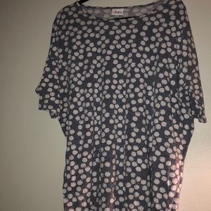 Polka dot LuLaRoe Irma